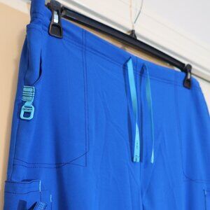 Carhartt Force Cross-Flex Utility Boot Cut Cargo Scrub Pant C52110 - Royal Blue